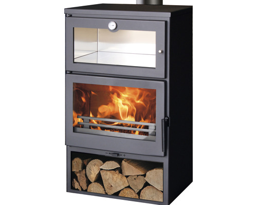 Forno Panadero in acciaio nero 7,1 kW con compartimento di cottura