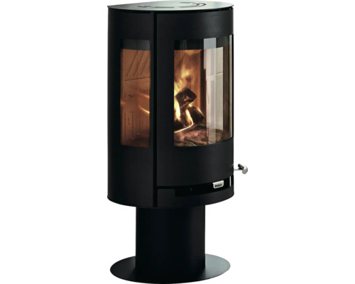 Stufa camino Aduro 9-3 in acciaio nero 6 kW